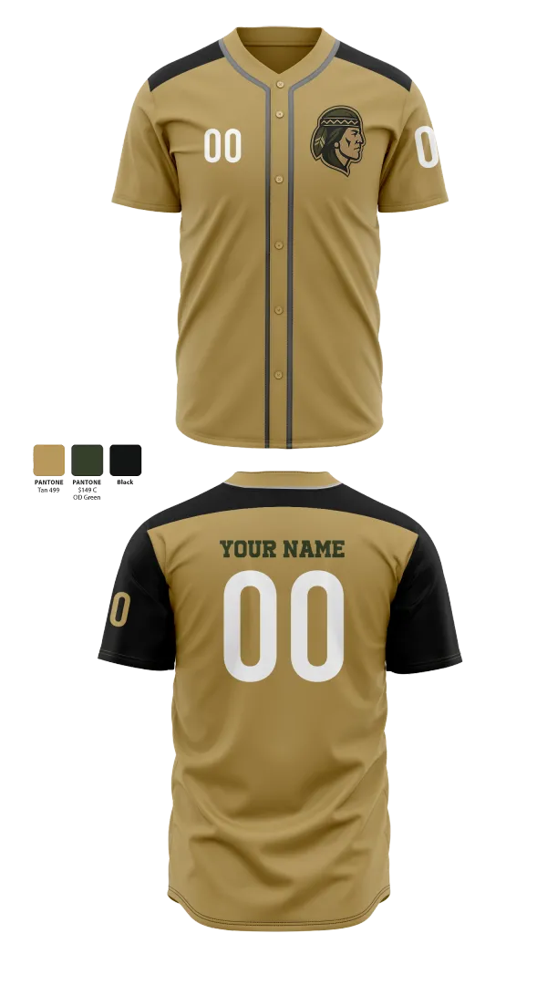 Full Button Baseball Jersey, Kansas City Scouts, Baseball, Teamtime, Team time, sublimation, custom sports apparel, team uniforms, spirit wear, spiritwear, sports uniforms, custom shirts, team store, custom team store, fundraiser sports, apparel fundraiser