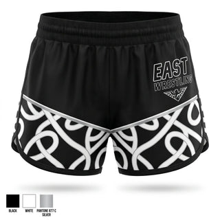 Womens Shorts, Thunderhawks, Wrestling, Teamtime, Team time, sublimation, custom sports apparel, team uniforms, spirit wear, spiritwear, sports uniforms, custom shirts, team store, custom team store, fundraiser sports, apparel fundraiser