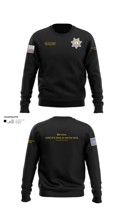 VFMA Use of Force Crew Neck Sweatshirt - 500
