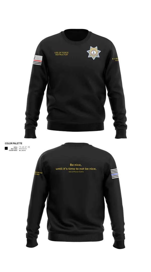 Crew Neck Sweatshirt, Stafford County Fire Marshal's Office, Police, Teamtime, Team time, sublimation, custom sports apparel, team uniforms, spirit wear, spiritwear, sports uniforms, custom shirts, team store, custom team store, fundraiser sports, apparel fundraiser