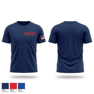 Short Sleeve Performance Shirt, Glen Rock Volunteer Ambulance Corps, EMS/EMT, Teamtime, Team time, sublimation, custom sports apparel, team uniforms, spirit wear, spiritwear, sports uniforms, custom shirts, team store, custom team store, fundraiser sports, apparel fundraiser