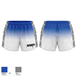 Womens Shorts, Storm, Baseball, Teamtime, Team time, sublimation, custom sports apparel, team uniforms, spirit wear, spiritwear, sports uniforms, custom shirts, team store, custom team store, fundraiser sports, apparel fundraiser