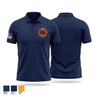 Short Sleeve Performance Polo, Curran Fire Department, Fire Department, Teamtime, Team time, sublimation, custom sports apparel, team uniforms, spirit wear, spiritwear, sports uniforms, custom shirts, team store, custom team store, fundraiser sports, apparel fundraiser