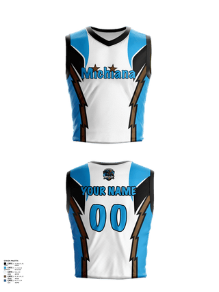Mens Reversible Basketball Jersey, Michiana Magic, Men's Basketball, Teamtime, Team time, sublimation, custom sports apparel, team uniforms, spirit wear, spiritwear, sports uniforms, custom shirts, team store, custom team store, fundraiser sports, apparel fundraiser