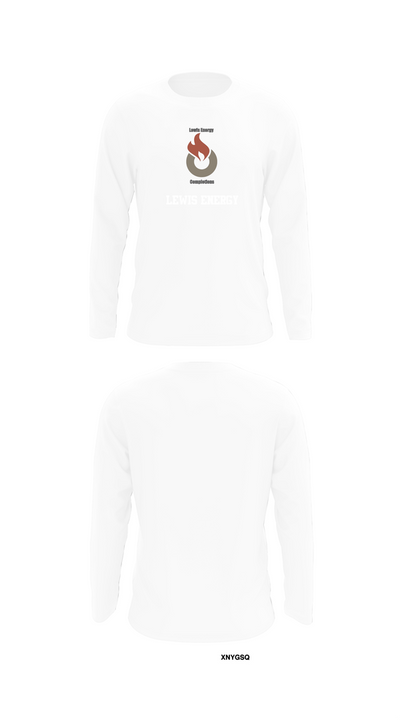 Lewis Energy 51315029 Long Sleeve Performance Shirt 8