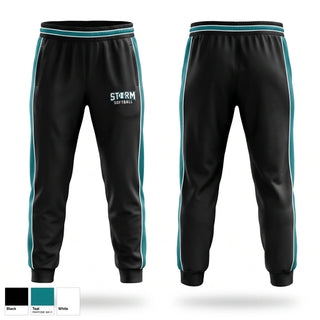 Sweatpants, Webster/Siren Storm, Softball, Teamtime, Team time, sublimation, custom sports apparel, team uniforms, spirit wear, spiritwear, sports uniforms, custom shirts, team store, custom team store, fundraiser sports, apparel fundraiser