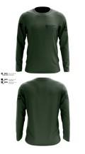 GMR Georgia Honor Guard 55401416 Long Sleeve Performance Shirt - 7