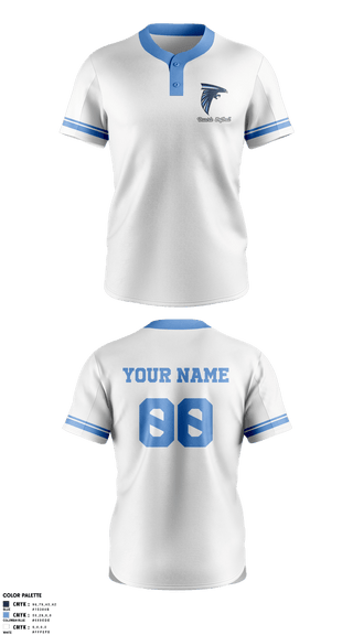 Two Button Softball Jersey, Duarte softball, Softball, Teamtime, Team time, sublimation, custom sports apparel, team uniforms, spirit wear, spiritwear, sports uniforms, custom shirts, team store, custom team store, fundraiser sports, apparel fundraiser