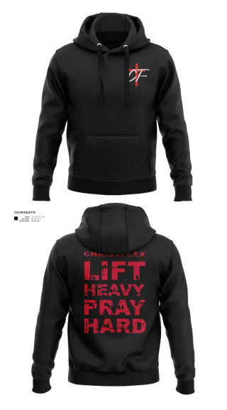 Hoodie, CHRISTFLEX, Spirit Store, Teamtime, Team time, sublimation, custom sports apparel, team uniforms, spirit wear, spiritwear, sports uniforms, custom shirts, team store, custom team store, fundraiser sports, apparel fundraiser