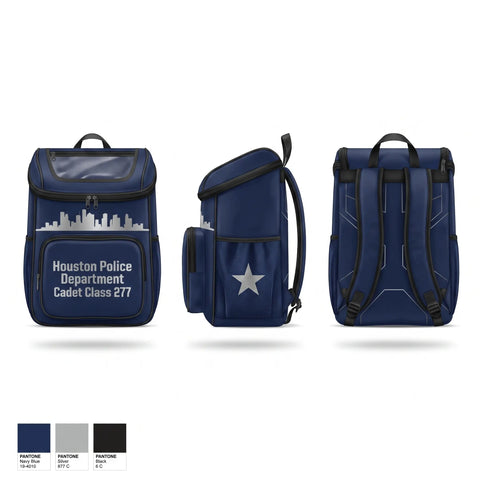 Gear Bag, Houston Police Department Cadet Class 277, Police, Teamtime, Team time, sublimation, custom sports apparel, team uniforms, spirit wear, spiritwear, sports uniforms, custom shirts, team store, custom team store, fundraiser sports, apparel fundraiser