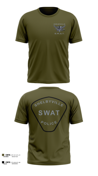 Old School Cotton Feel Shirt, Shelbyville SWAT, Police, Teamtime, Team time, sublimation, custom sports apparel, team uniforms, spirit wear, spiritwear, sports uniforms, custom shirts, team store, custom team store, fundraiser sports, apparel fundraiser