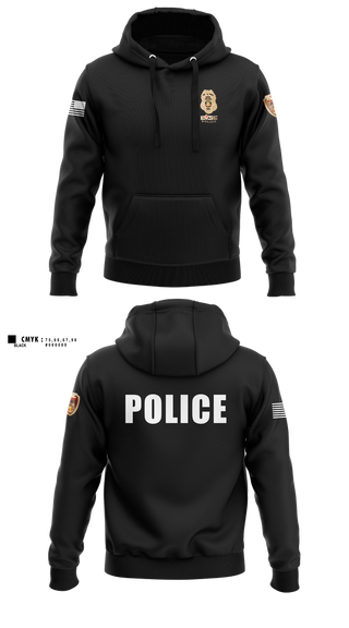 Hoodie, team name, Police, Teamtime, Team time, sublimation, custom sports apparel, team uniforms, spirit wear, spiritwear, sports uniforms, custom shirts, team store, custom team store, fundraiser sports, apparel fundraiser