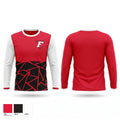 Cap City Force - Gray Long Sleeve Performance Shirt - 1
