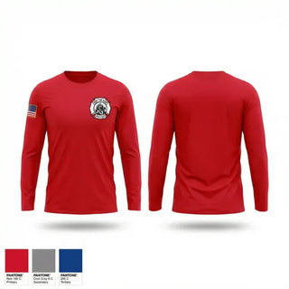 Long Sleeve Performance Shirt, Vent The Roof Ministry, Fire Department, Teamtime, Team time, sublimation, custom sports apparel, team uniforms, spirit wear, spiritwear, sports uniforms, custom shirts, team store, custom team store, fundraiser sports, apparel fundraiser