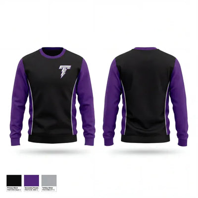 South Garner Titans 82388782 Crew Neck Sweatshirt - 1