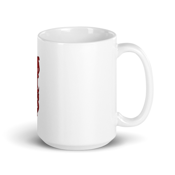 Warlord Barbell LLC 11039529 White Glossy Mug - Large