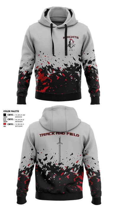 Knights Track Club 36439101 Hoodie - 3