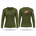 SROC 1-27 Women's Long Sleeve V-neck Shirt - 1