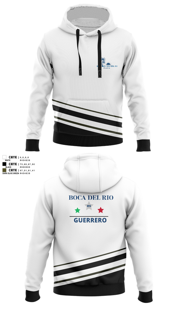 Hoodie, Playa Boca del Rio Gro.Mx, Golf, Teamtime, Team time, sublimation, custom sports apparel, team uniforms, spirit wear, spiritwear, sports uniforms, custom shirts, team store, custom team store, fundraiser sports, apparel fundraiser