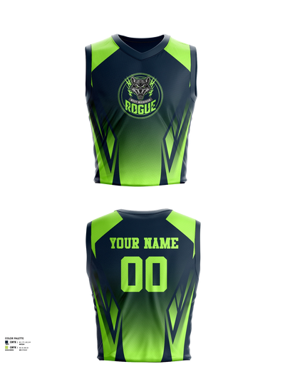 West Michigan Rogue Mens Basketball Jersey - 3