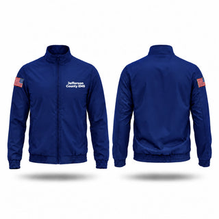 Windbreaker, Jefferson County EMS, EMS/EMT, Teamtime, Team time, sublimation, custom sports apparel, team uniforms, spirit wear, spiritwear, sports uniforms, custom shirts, team store, custom team store, fundraiser sports, apparel fundraiser