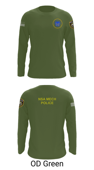 Long Sleeve Performance Shirt, NSA Mechanicsburg, , Teamtime, Team time, sublimation, custom sports apparel, team uniforms, spirit wear, spiritwear, sports uniforms, custom shirts, team store, custom team store, fundraiser sports, apparel fundraiser