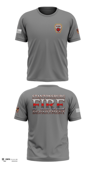 Old School Cotton Feel Shirt, Stantonsburg-Moyton Fire #3, Fire Department, Teamtime, Team time, sublimation, custom sports apparel, team uniforms, spirit wear, spiritwear, sports uniforms, custom shirts, team store, custom team store, fundraiser sports, apparel fundraiser