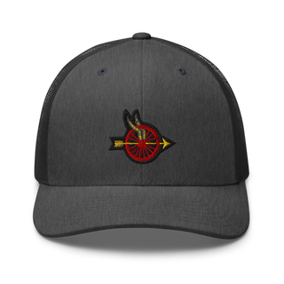 Jefferson Area Motor Squad 38123236 Retro Trucker Hat | Yupoong 6606