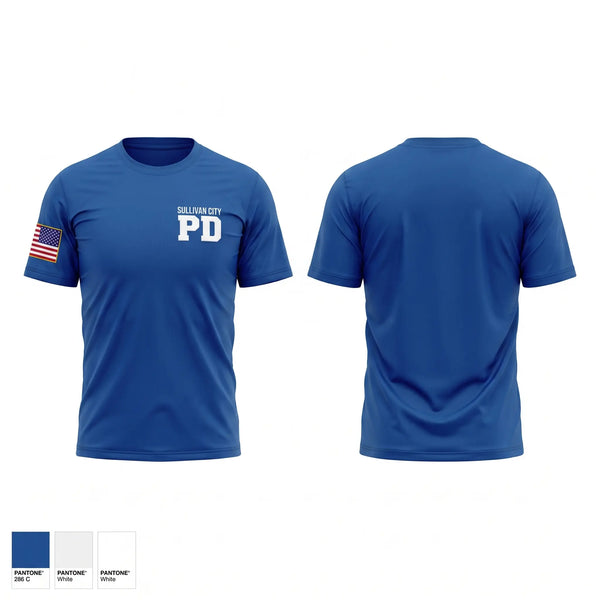 Short Sleeve Performance Shirt, Sullivan City PD, Police, Teamtime, Team time, sublimation, custom sports apparel, team uniforms, spirit wear, spiritwear, sports uniforms, custom shirts, team store, custom team store, fundraiser sports, apparel fundraiser