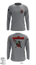 2-10 AHB Knighthawks 14380811 Long Sleeve Performance Shirt 19