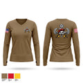 B.I.R.D Women's Long Sleeve V-neck Shirt - 1