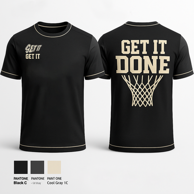 Get it Done 23800891 Old School Cotton Feel Shirt - 1
