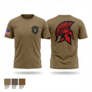 Old School Cotton Feel Shirt, Fort McCoy Recruiting Company, Army, Teamtime, Team time, sublimation, custom sports apparel, team uniforms, spirit wear, spiritwear, sports uniforms, custom shirts, team store, custom team store, fundraiser sports, apparel fundraiser