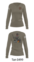Las positas 66453723 Women's Long Sleeve V-neck Shirt - 11