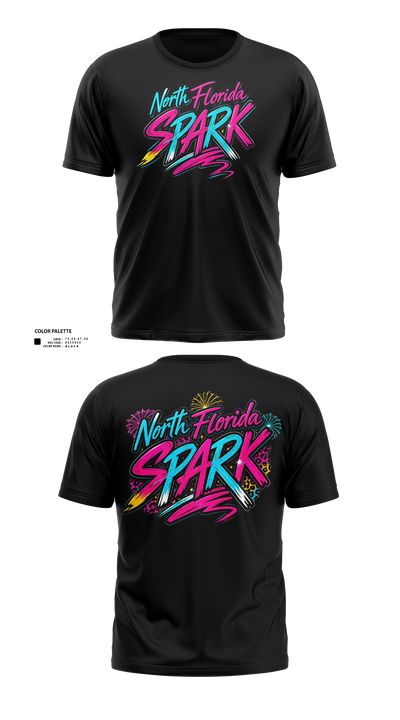 North Florida Spark 96231530 Short Sleeve Performance Shirt - 22
