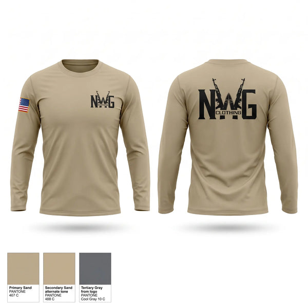 Long Sleeve Performance Shirt, 4th brigade, Army, Teamtime, Team time, sublimation, custom sports apparel, team uniforms, spirit wear, spiritwear, sports uniforms, custom shirts, team store, custom team store, fundraiser sports, apparel fundraiser