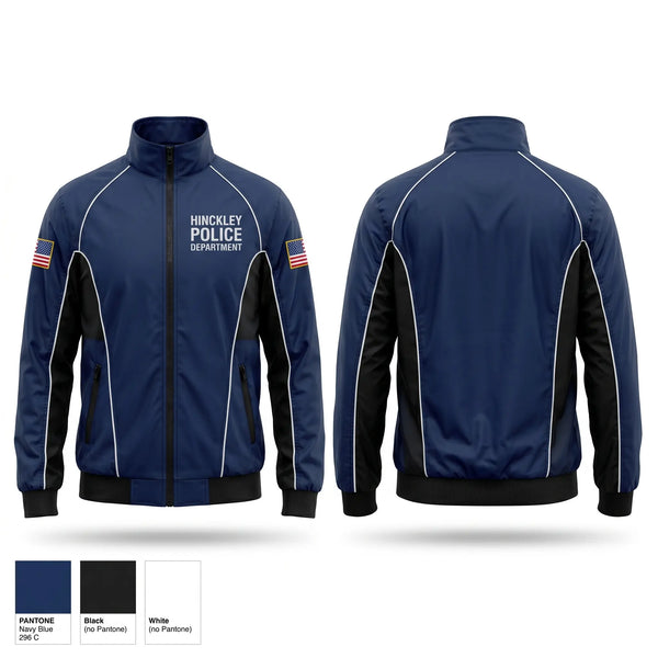 Windbreaker, Hinckley Police Department, Police, Teamtime, Team time, sublimation, custom sports apparel, team uniforms, spirit wear, spiritwear, sports uniforms, custom shirts, team store, custom team store, fundraiser sports, apparel fundraiser