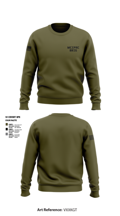 MCIPAC Brig 46900733 Crew Neck Sweatshirt - 1