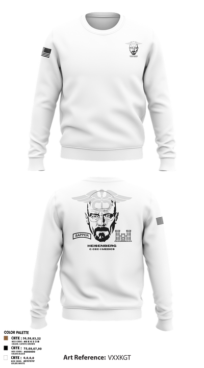 Heisenberg’s 61989625 Crew Neck Sweatshirt - 102