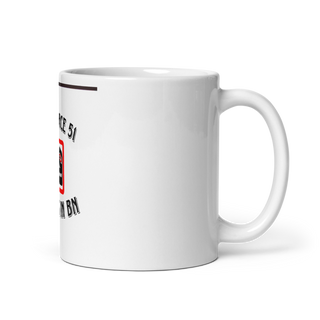 1-185th IN BN 23098536 White Glossy Mug - Large