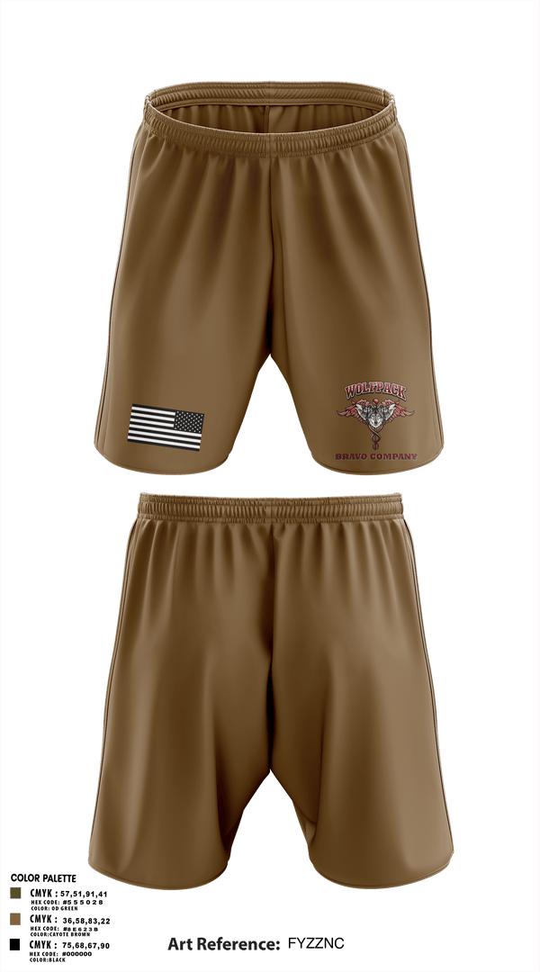 Athletic Shorts With Pockets, Bravo Company, MRBn, Fort Belvoir, Army, Teamtime, Team time, sublimation, custom sports apparel, team uniforms, spirit wear, spiritwear, sports uniforms, custom shirts, team store, custom team store, fundraiser sports, apparel fundraiser
