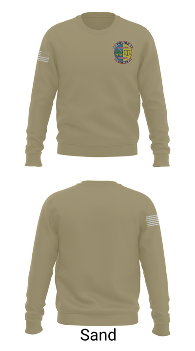Newton Police Department 7766110 Crew Neck Sweatshirt - 81