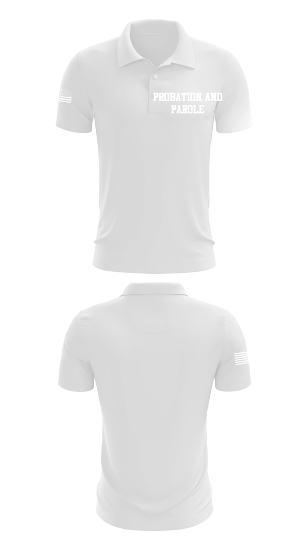 Short Sleeve Performance Polo, Probation and Parole, Police, Teamtime, Team time, sublimation, custom sports apparel, team uniforms, spirit wear, spiritwear, sports uniforms, custom shirts, team store, custom team store, fundraiser sports, apparel fundraiser