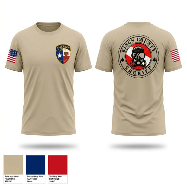 Old School Cotton Feel Shirt, Liberty County Sheriff Marine Rescue, Police, Teamtime, Team time, sublimation, custom sports apparel, team uniforms, spirit wear, spiritwear, sports uniforms, custom shirts, team store, custom team store, fundraiser sports, apparel fundraiser