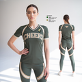 Manitou Springs High School Cheer 43487392 Women's Short Sleeve V-neck Shirt - 52