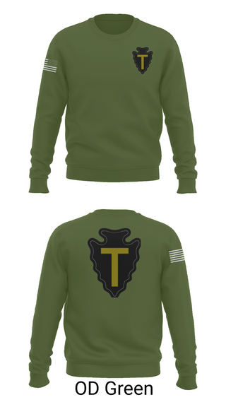 Crew Neck Sweatshirt, B CO 3-141, Army, Teamtime, Team time, sublimation, custom sports apparel, team uniforms, spirit wear, spiritwear, sports uniforms, custom shirts, team store, custom team store, fundraiser sports, apparel fundraiser