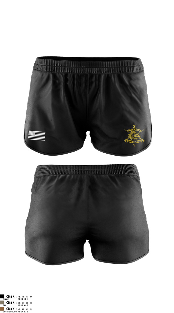 Ranger Panties, Comanche Squad, Army, Teamtime, Team time, sublimation, custom sports apparel, team uniforms, spirit wear, spiritwear, sports uniforms, custom shirts, team store, custom team store, fundraiser sports, apparel fundraiser