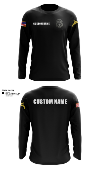 Long Sleeve Performance Shirt, 13th MDBFort Jackson LEA, Army, Teamtime, Team time, sublimation, custom sports apparel, team uniforms, spirit wear, spiritwear, sports uniforms, custom shirts, team store, custom team store, fundraiser sports, apparel fundraiser