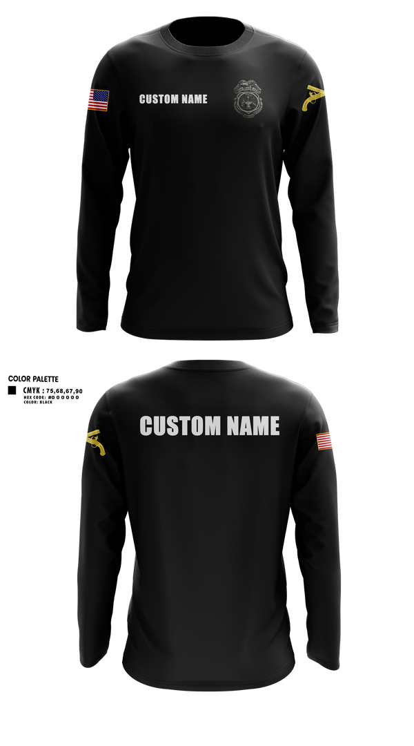 Long Sleeve Performance Shirt, 13th MDBFort Jackson LEA, Army, Teamtime, Team time, sublimation, custom sports apparel, team uniforms, spirit wear, spiritwear, sports uniforms, custom shirts, team store, custom team store, fundraiser sports, apparel fundraiser