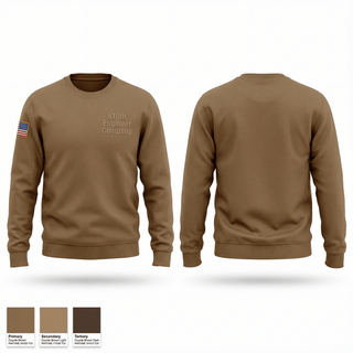 Crew Neck Sweatshirt, 810th Engineer Company, National Guard, Teamtime, Team time, sublimation, custom sports apparel, team uniforms, spirit wear, spiritwear, sports uniforms, custom shirts, team store, custom team store, fundraiser sports, apparel fundraiser